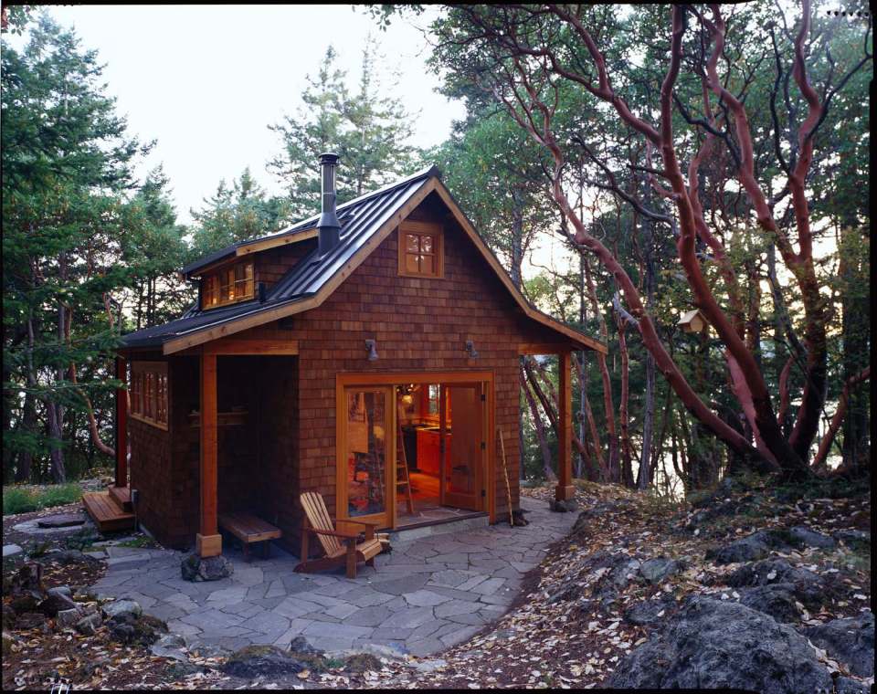 Orcas Island Cabin 350 Square Feet Plus 150 In The Loft With Plans