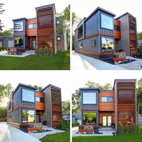 ROYAL OAK SHIPPING CONTAINER HOUSE