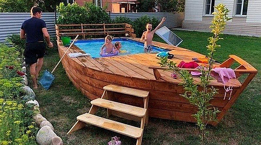 building a pool in your backyard