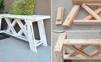 Build a DIY bench for only $13