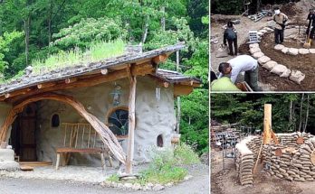 Earthbag Spiral House, and How to Build it
