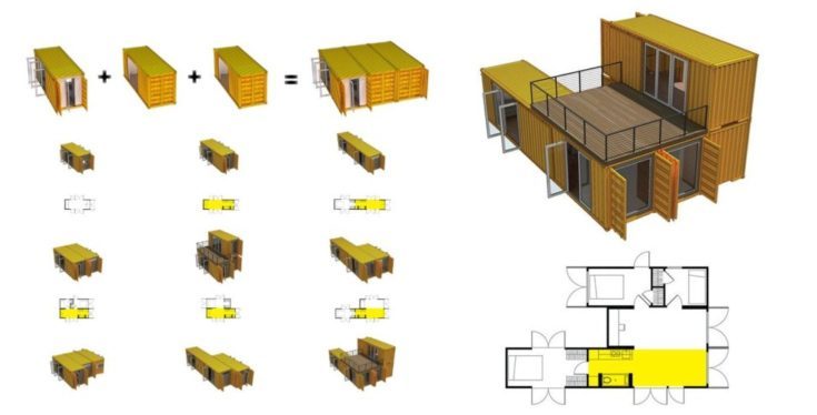 Limitless Possibilities with Shipping Containers, Which Arrangement Would You Choose