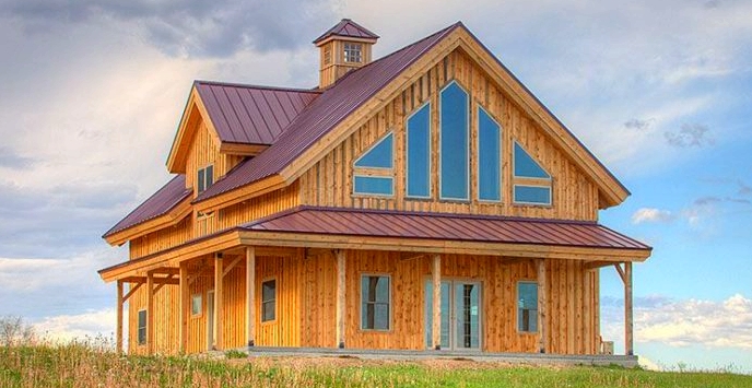 Beautiful Barn Home with Rustic Interior