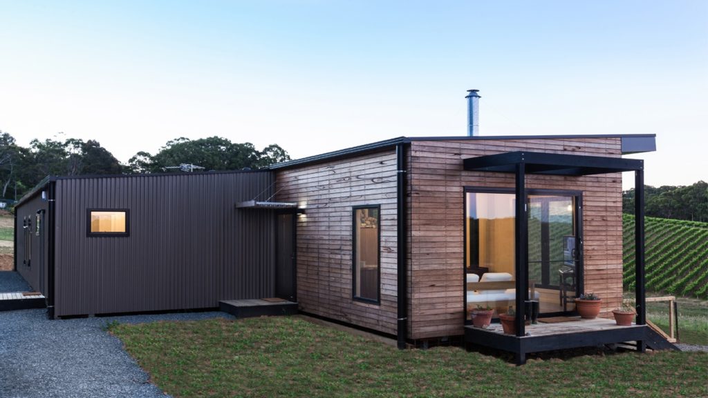 High Performance Sustainable Living in This Modern Prefab House