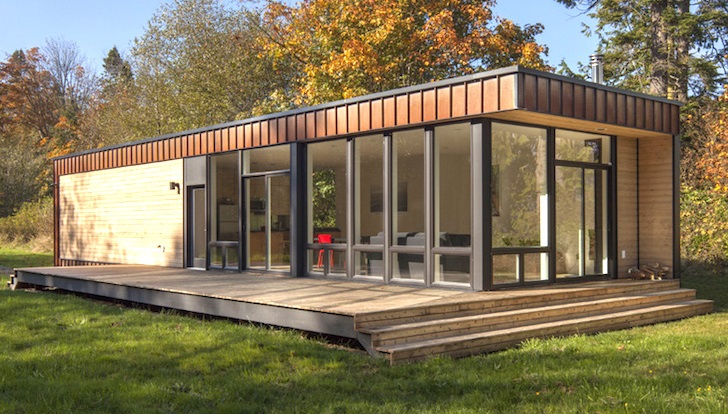 This Prefab Home, 825 Sq Feet, and It was Easy to Get Built