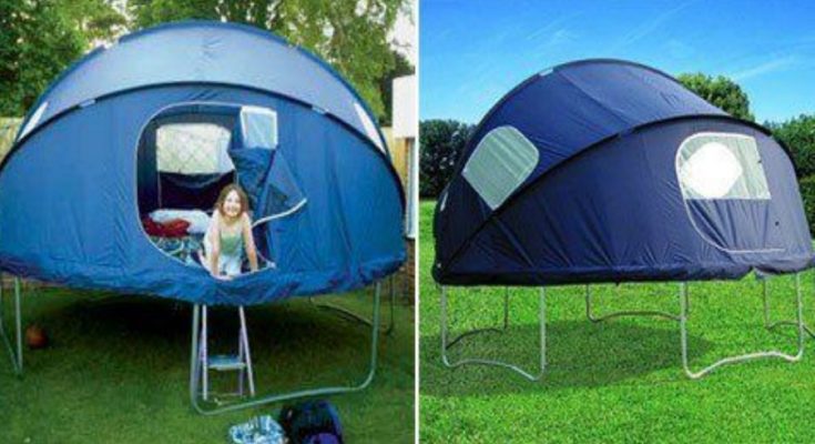 Trampoline Tent for Backyard Camping