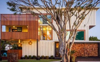 Beautiful House Made with 31 Shipping Containers