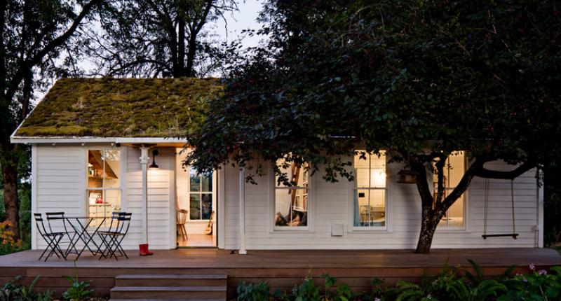 Recycled Building Designed into A Beautiful 540 sq ft Eco-home