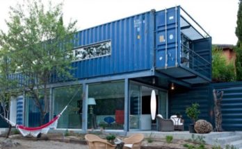 Simple Shipping Container House