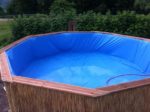 Swimmin Pool made out of 10 Pallets! DIY