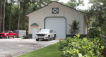 Durable Metal Building Garage With A Space for All You Need