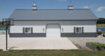 Distinctive Lakeside Metal Storage Building