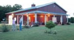 Stunning Metal Building Home with Fire Pit Area