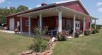 Stunning Metal Building Home with Fire Pit Area