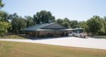 Impressive Metal Building Home With Grilling Area