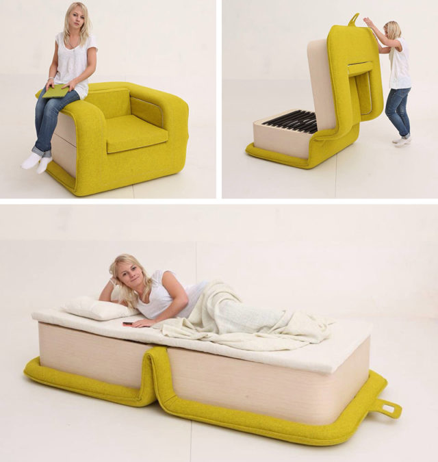 This Armchair That Can Turn Into A Bed, Chair That Converts Into A Twin Bed