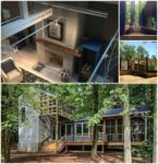 Shipping Container Forest House