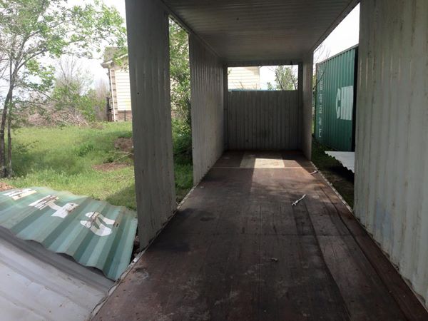 Shipping Container House Constructed from Nine Containers