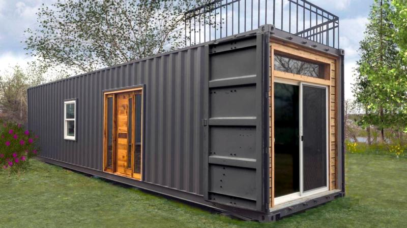 The Freedom of Living in an Impressive Shipping Container House