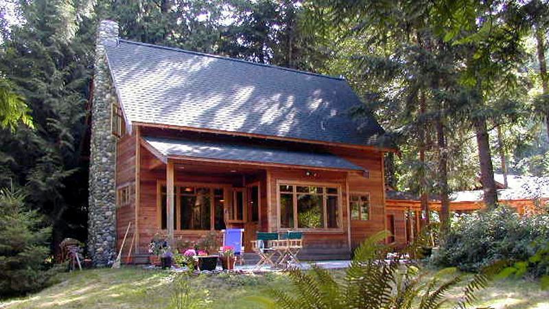 This is a sweet little Tiny Home, Rustic Interior Photos