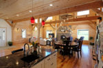 Great Barn Home Features an Open Wrap Around Porch