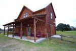 Combination Barn Home with Open Porch