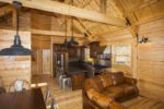 Country Barn Home with 13ft Lean-to and 8ft Breezeway