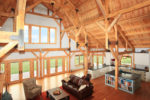 Elegant Barn Homes with 12 & 20 ft Lean-tos