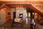 Incredible Barn with a Cupola and an Open Covered Porch