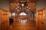 Incredible Barn with a Cupola and an Open Covered Porch