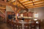 Incredible Barn with a Cupola and an Open Covered Porch