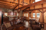 Incredible Barn with a Cupola and an Open Covered Porch