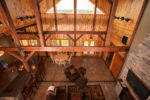 Incredible Barn with a Cupola and an Open Covered Porch