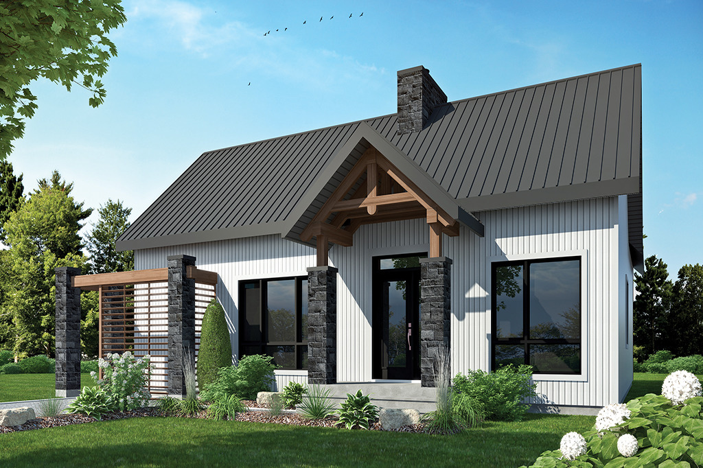 Learn more about this contemporary style houseplan