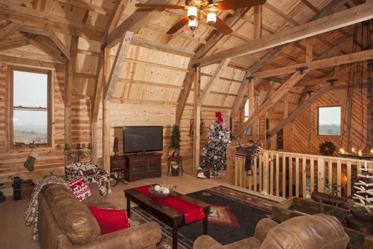 Rustic Barn Home with a Loft