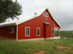 Stunning Country Barn Home Kit w Open Porch