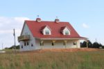 Outstanding 36×48 Pole Barn Home with Porch