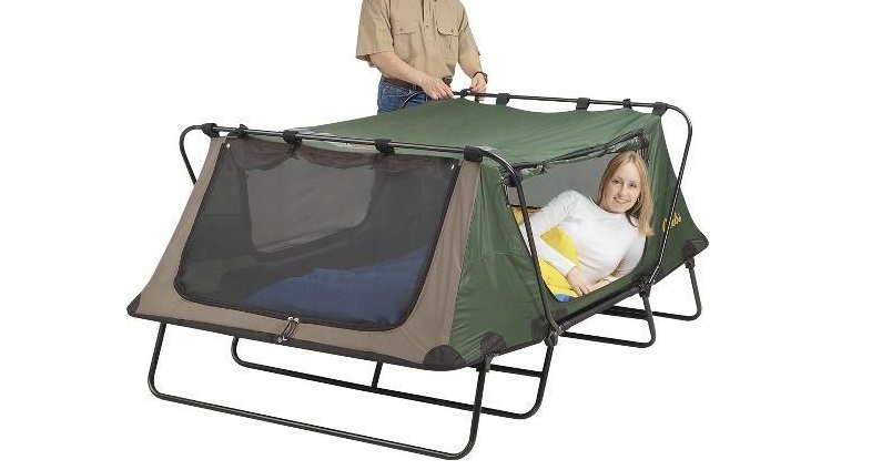 Deluxe Tent Cot Double