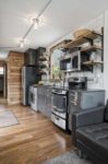 Exquisite Open-plan Kitchen of Container Home