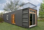 Exquisite Open-plan Kitchen of Container Home