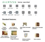 High Quality Allwood Kit Cabin Sunray