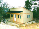 Porch Sheds with Different Styles