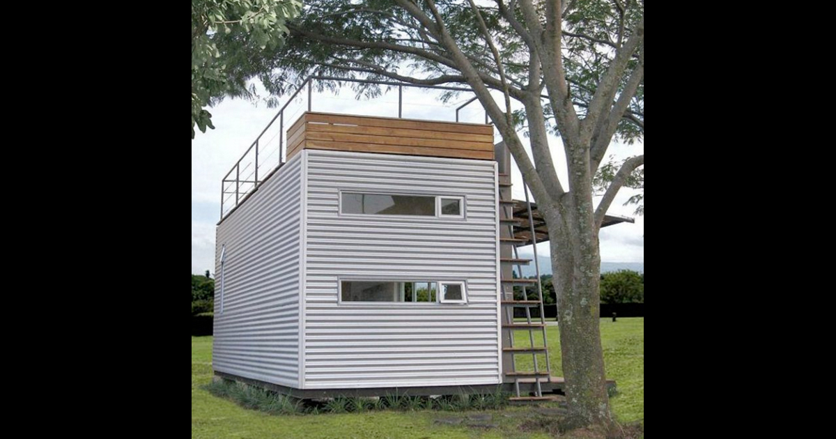 The Amazing 160 sq. ft Shipping Container