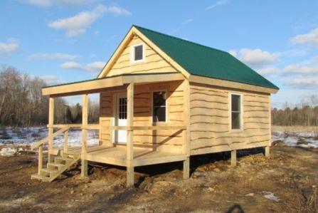 the deer hunter's lodge cabin