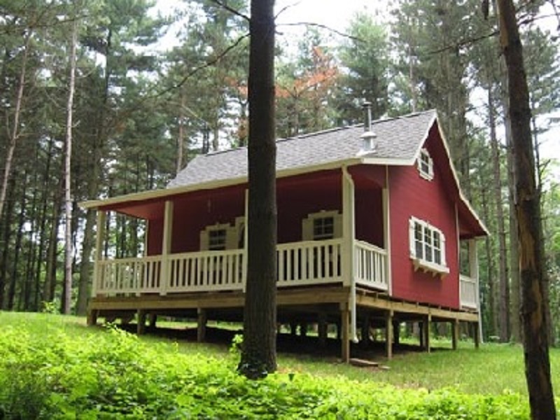 These A-Frame Cabin Homes start at $7,818