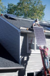 Small Building Boasts a Roof-Mounted Solar Array