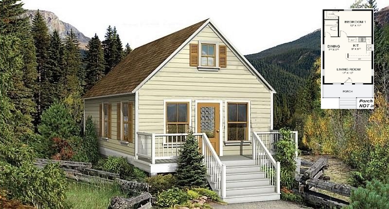 Steel Frame Cabin Kit Home from $6990