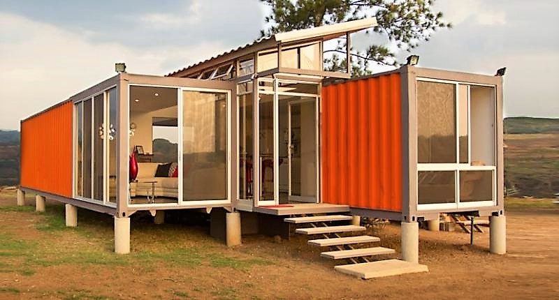 Container House Built with $40,000