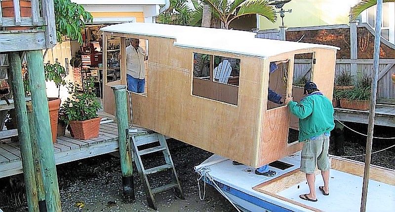 Home Made DIY Houseboat