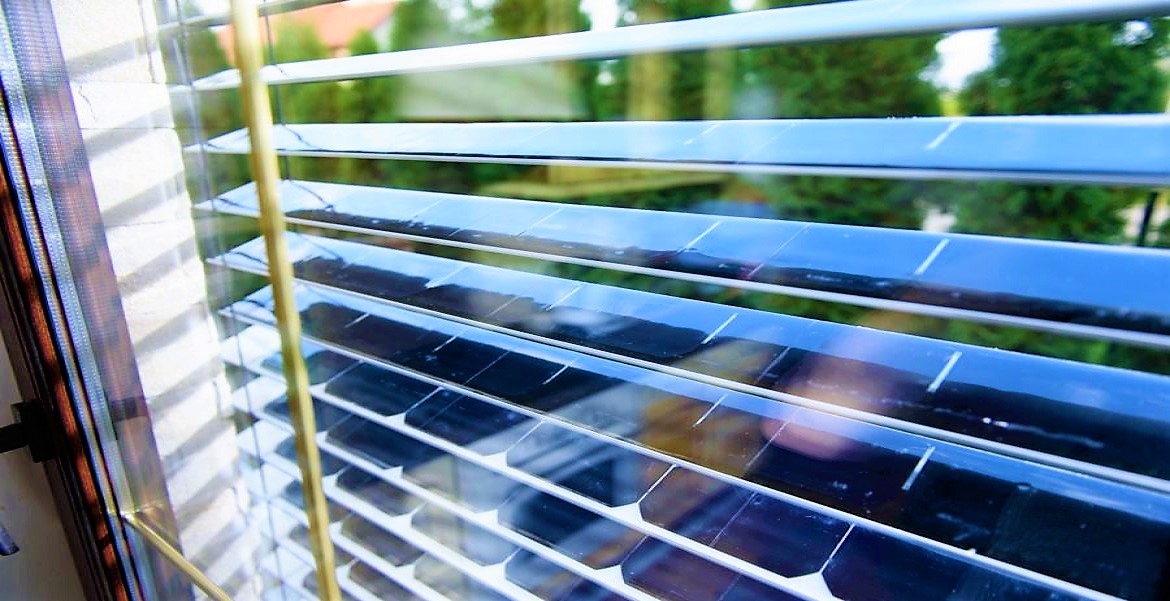 These blinds can generate solar power